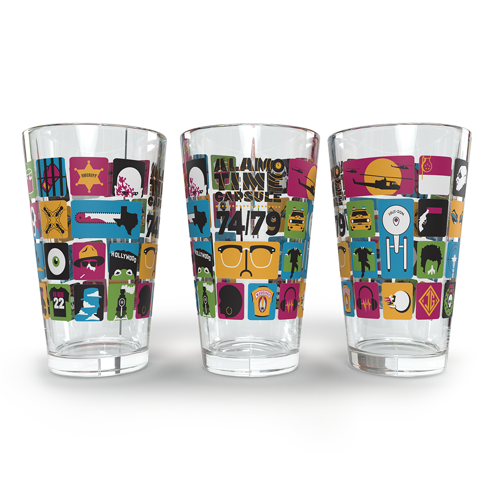 Alamo TIME CAPSULES 1974 / 1979 Pint Glass