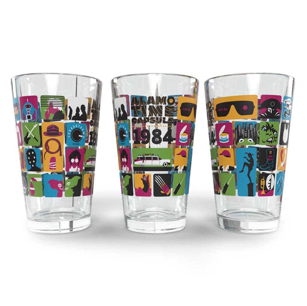 Alamo TIME CAPSULES 1984 Pint Glass