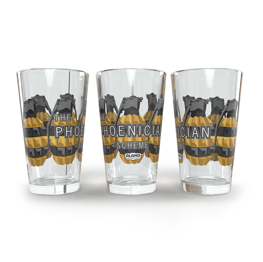 THE PHOENICIAN SCHEME Pint Glass