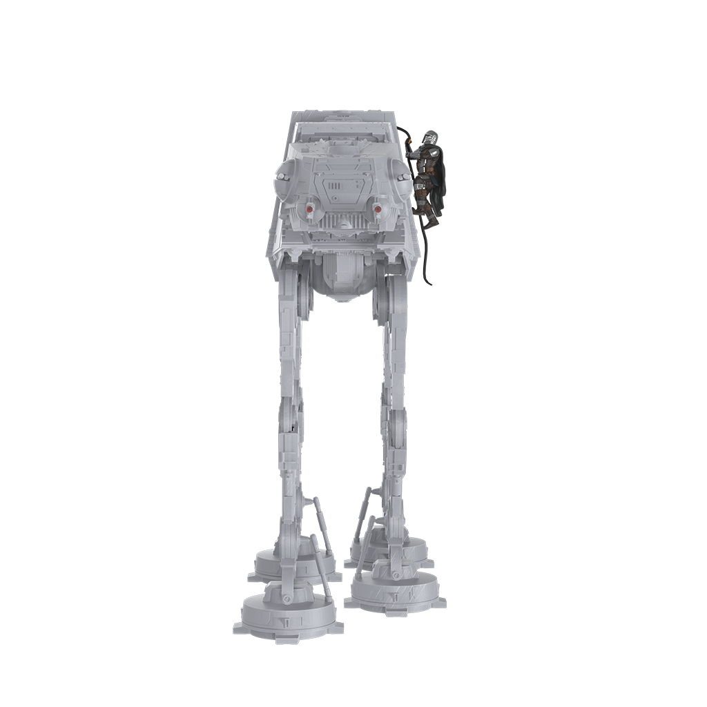 front view of AT-AT Walker Popcorn Bucket