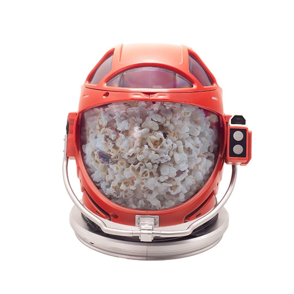 front view of PROJECT HAIL MARY Popcorn Bucket filled with popcorn