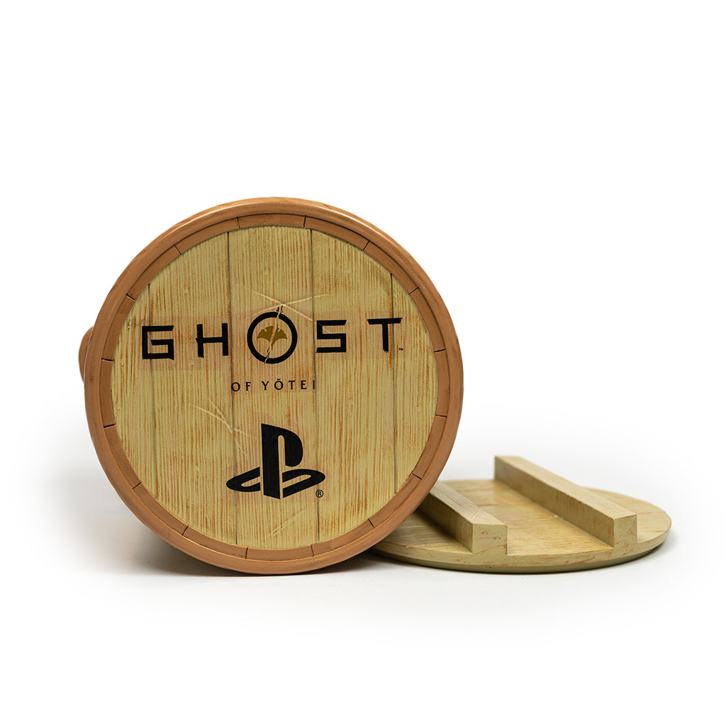 bottom of Ghost of Yōtei Popcorn Bucket