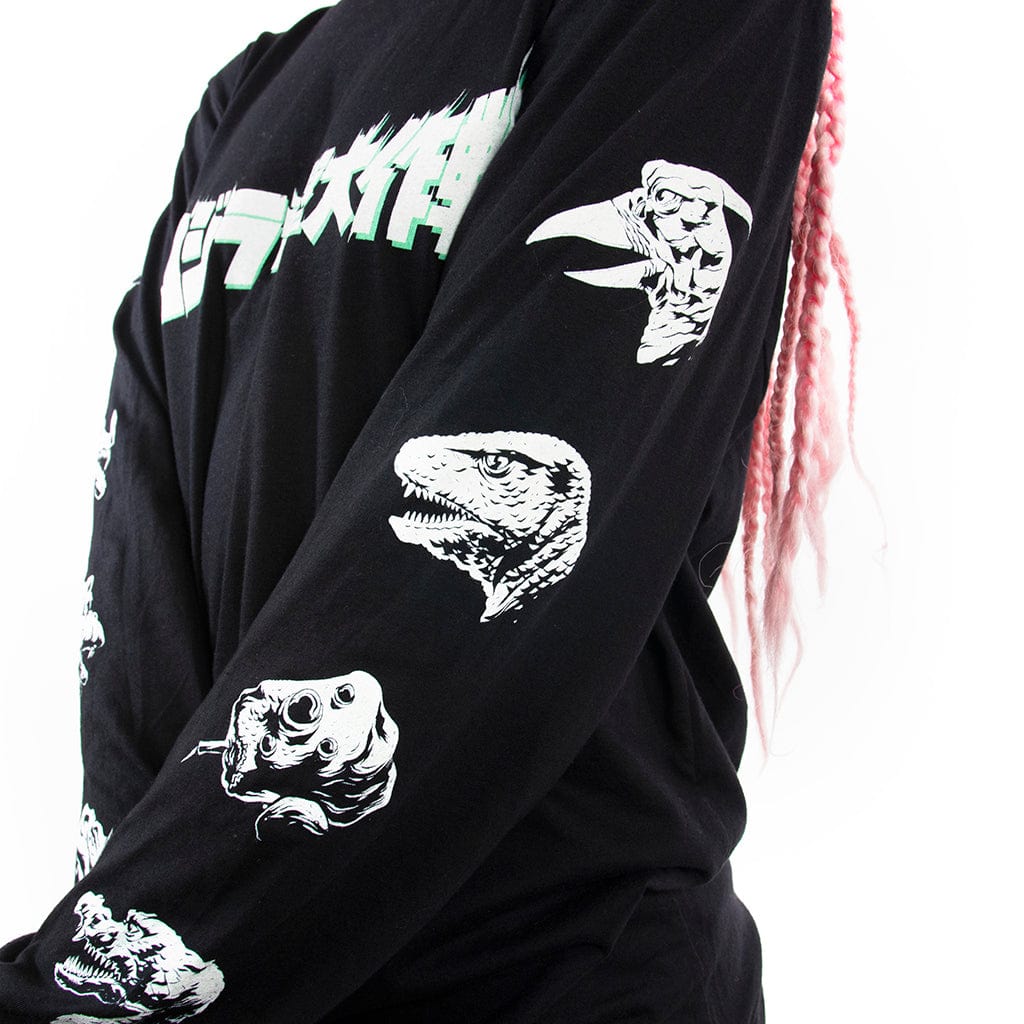 Destroy All Monsters Long Sleeve T-Shirt