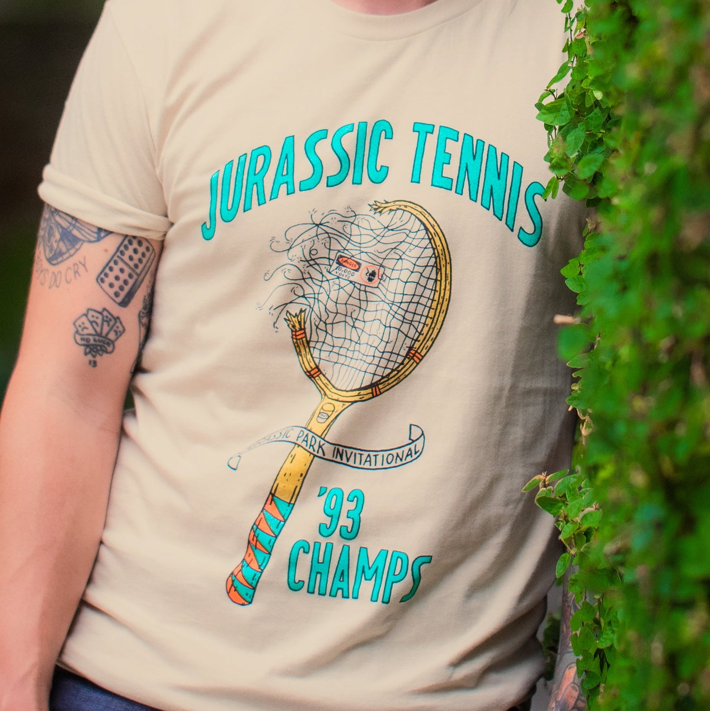 Jurassic Tennis T-Shirt