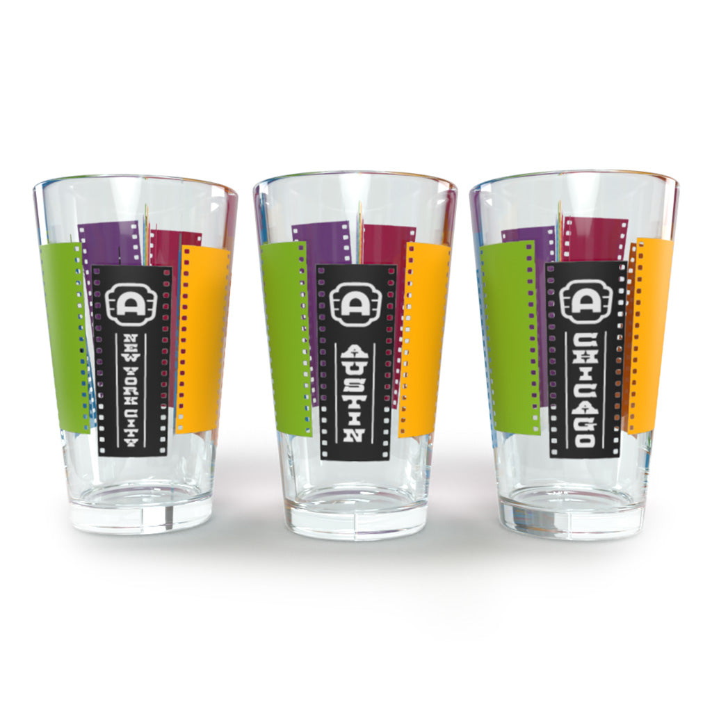 Alamo Drafthouse City Pint Glass