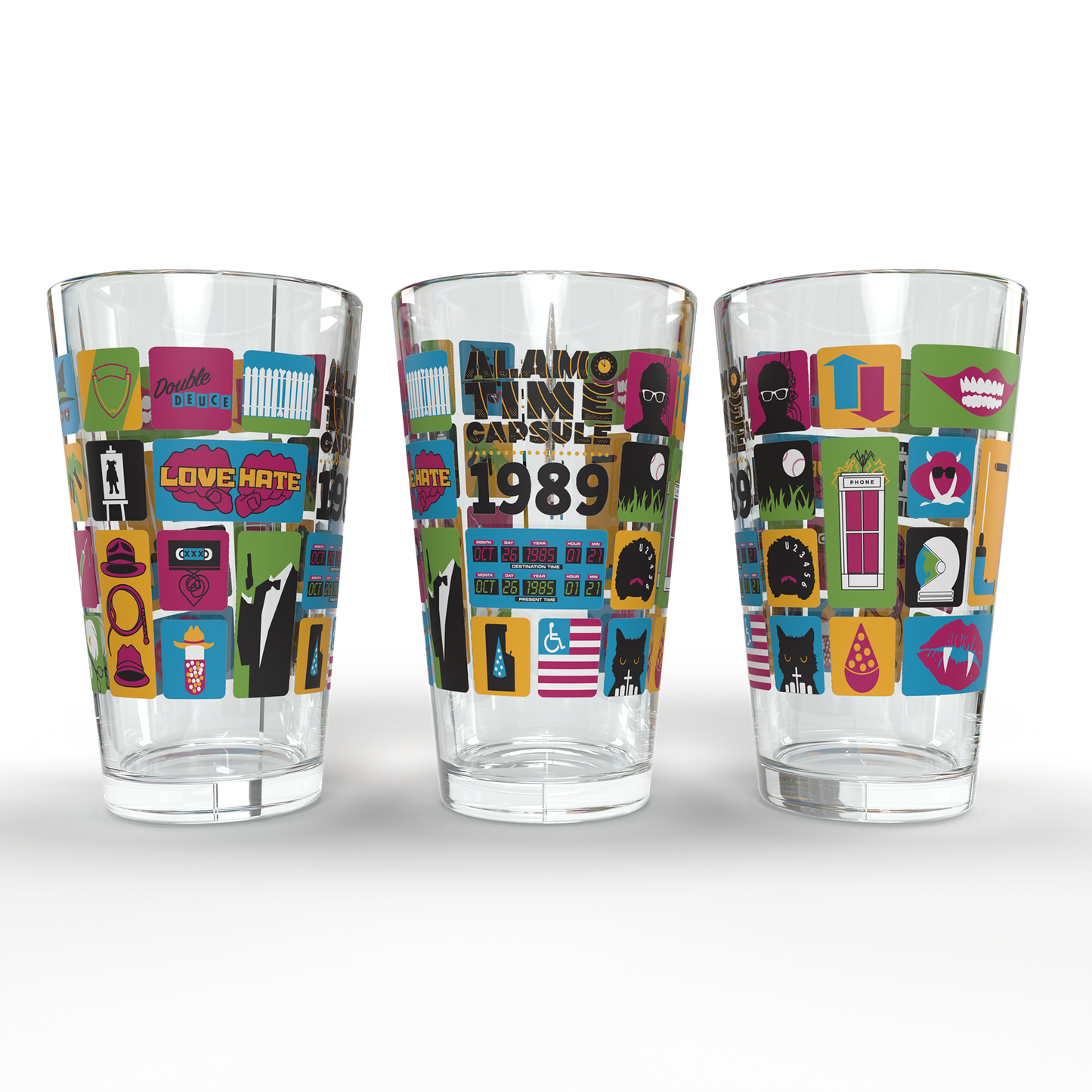 *PRE-ORDER* Alamo TIME CAPSULES 1989 Pint Glass