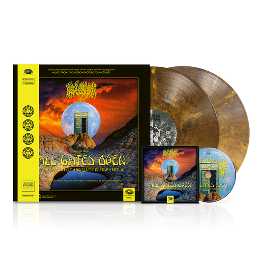 ALL GATES OPEN (Original Motion Picture Soundtrack) Gold Black Ice 2LP + Blu-ray