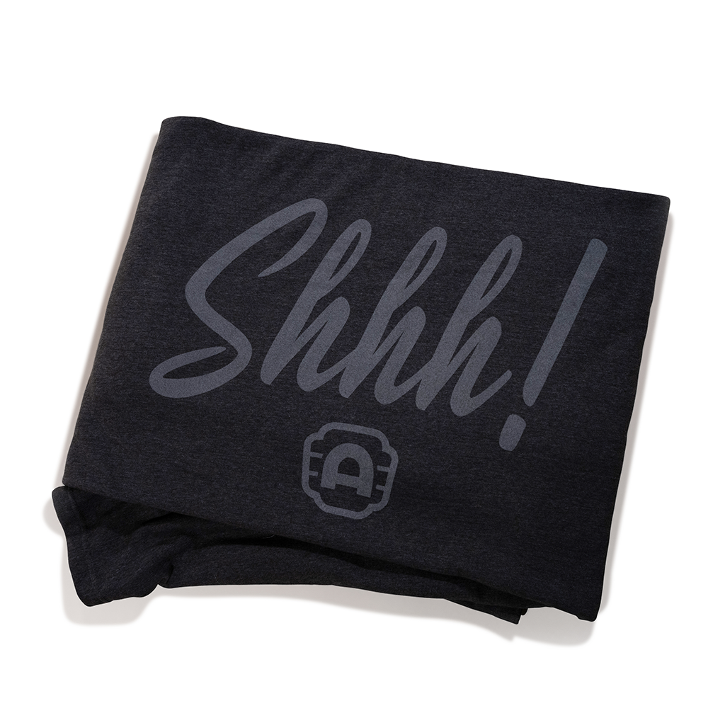 Alamo Drafthouse Shhhhhhh! Sweatshirt Blanket