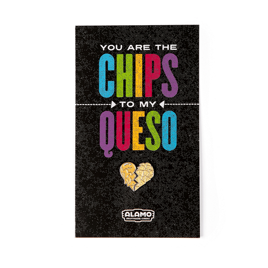 Alamo Drafthouse CHIPS TO MY QUESO Enamel Pin Set