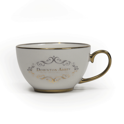 front of DOWNTON ABBEY: THE GRAND FINALE Teacup
