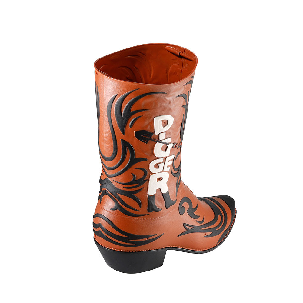 side view of DIGGER Popcorn Bucket