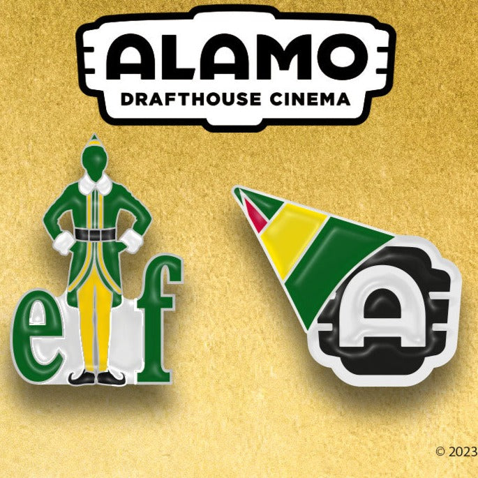 ELF Enamel Pin Set Alamo Drafthouse