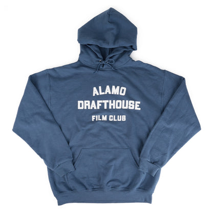 Alamo Drafthouse Film Club Hoodie in denim blue