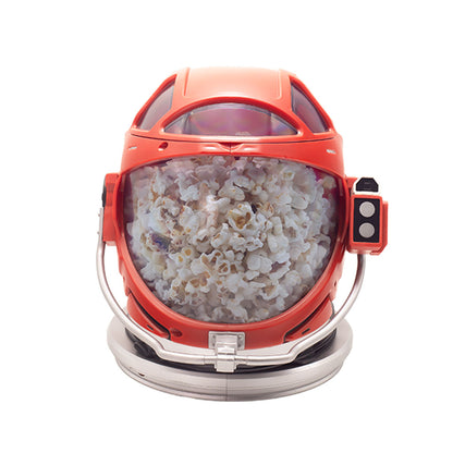 front view of PROJECT HAIL MARY Popcorn Bucket filled with popcorn