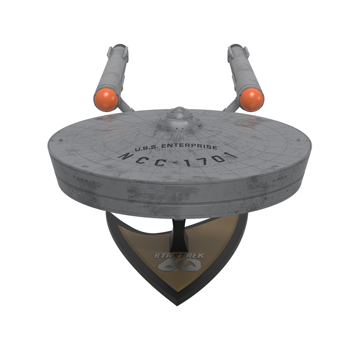 front view of Star Trek 60th Anniversary U.S.S. Enterprise Popcorn Bucket