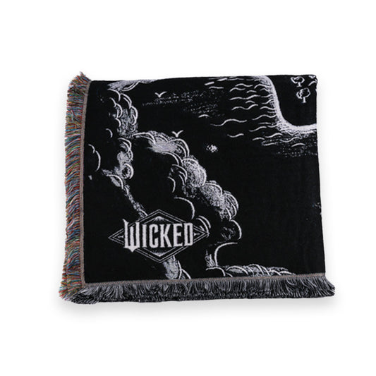 WICKED: FOR GOOD Map of Oz Blanket folded