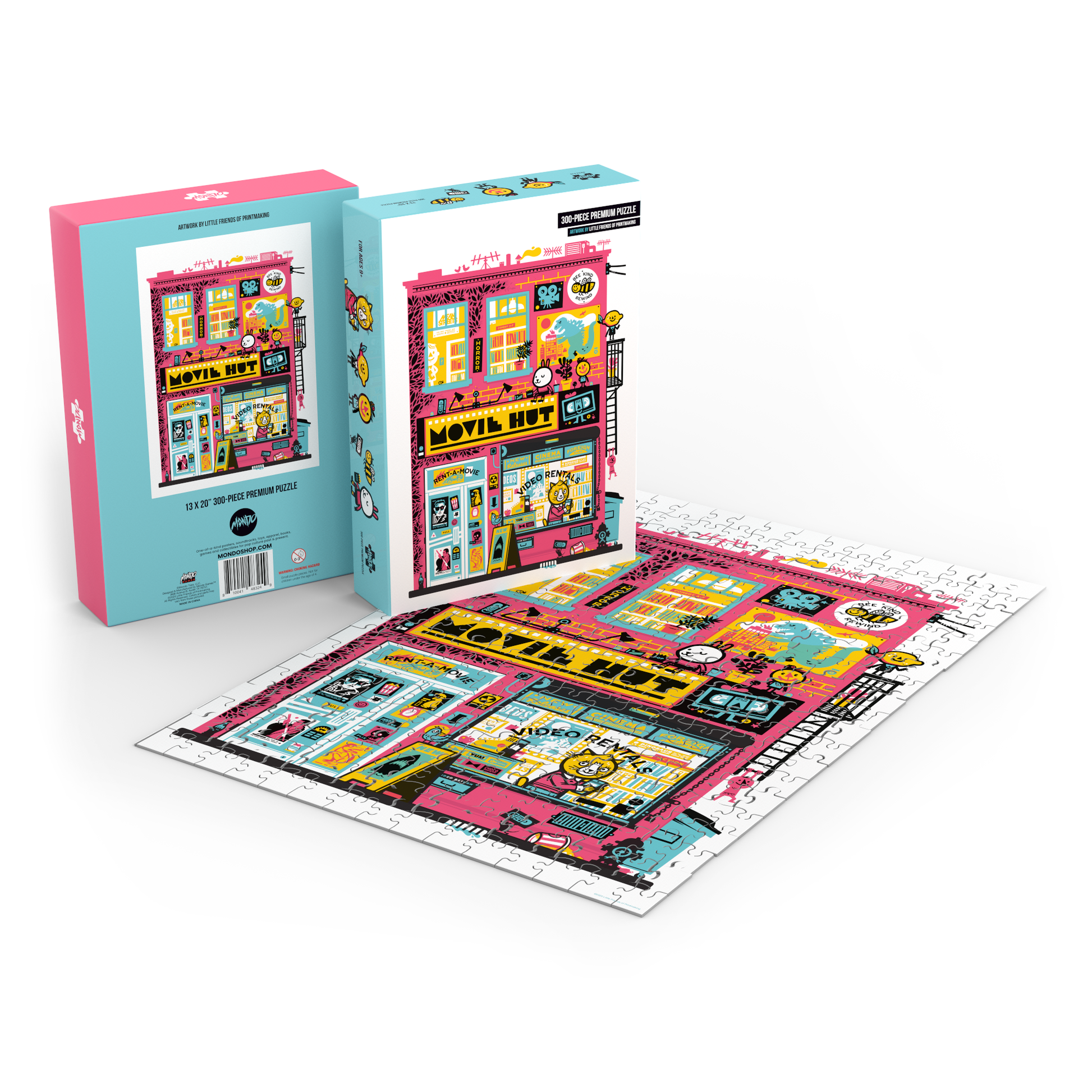 Video Store 300-Piece Puzzle – AlamoMart – Alamo Drafthouse Video Store 300-Piece Puzzle – AlamoMart – Alamo Drafthouse
